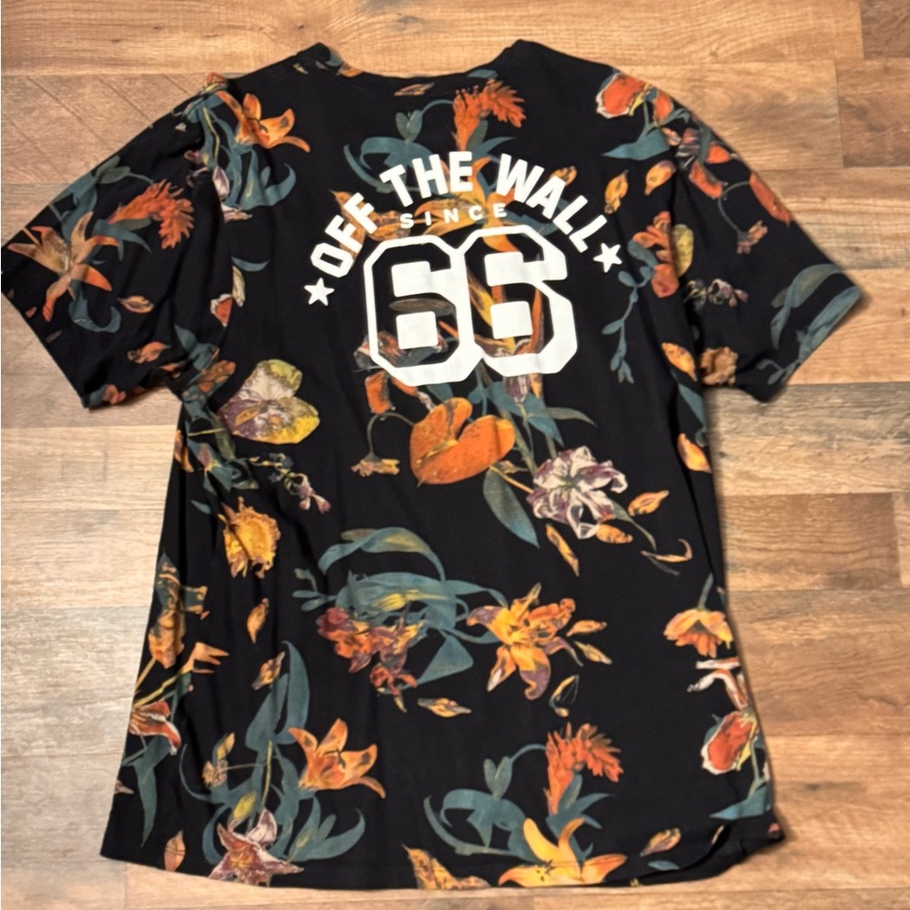 Vans floral tshirt